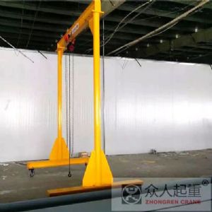 MS2T3S4H全手動(dòng)簡(jiǎn)易門架式起重機(jī)